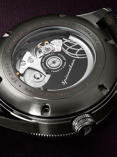 Spinnaker 43mm Cahill Automatic Dive Watch with Sapphire Crystal, Luminous Bezel #SP-5064-02