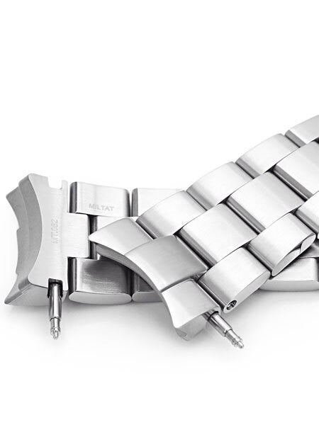 Strapcode Stainless Steel Super 3D Oyster Bracelet for Orient