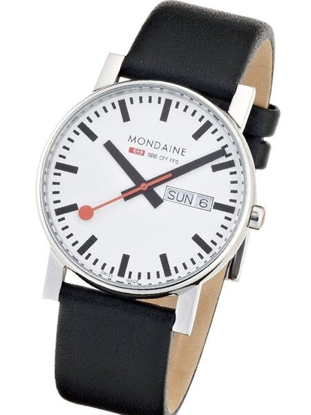 Mondaine Railways EVO Quartz Dress Watch with Day and Date #A667-30344-11SBB