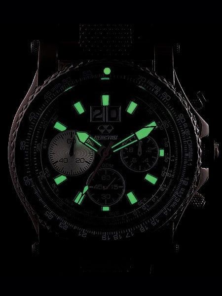 Reactor Valkyre Chronograph Watch with Big Date and SuperLuminova Illumination #81003