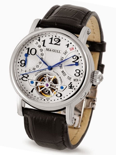 Sea-Gull 40mm Automatic Retrograde Watch with Sapphire Crystal #M171S