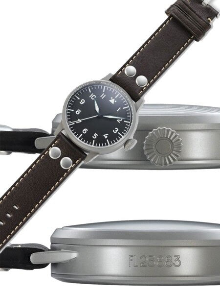 Laco Munster Type A Dial Swiss Automatic Pilot Watch with Sapphire Crystal #861748
