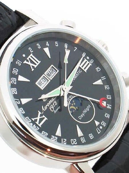 Aeromatic 1912 Automatic Calendar Watch with Day-Night Indicator #A1032