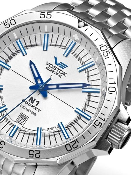 Vostok-Europe N1 Rocket Russian Automatic Dive Watch with Bracelet 2255147B