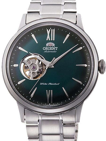 Orient Helios Open-Heart Automatic Dress Watch with Bracelet #RA-AG0026E10A