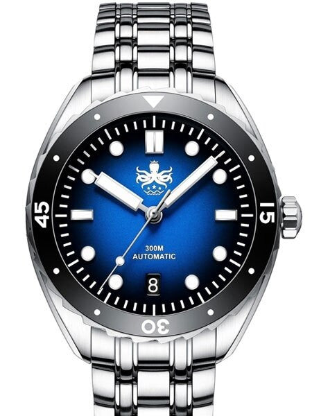Scratch and Dent - PHOIBOS Eagle Ray 300-Meter Automatic Dive Watch with Double Dome AR Sapphire Crystal #PY025B