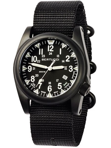 Bertucci A-5S Ballista Field Watch with Swiss Micro Tube Illumination #13550