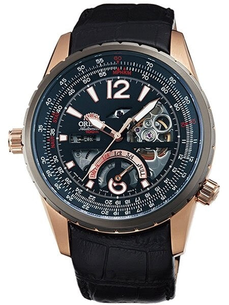 Orient Rally Automatic Watch with Power Reserve Meter and Sapphire Crystal #FT00008B