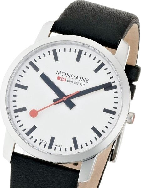 Mondaine Railways Quartz Dress Watch with a 41mm Case, Sapphire Crystal #A638-30350-11SBB