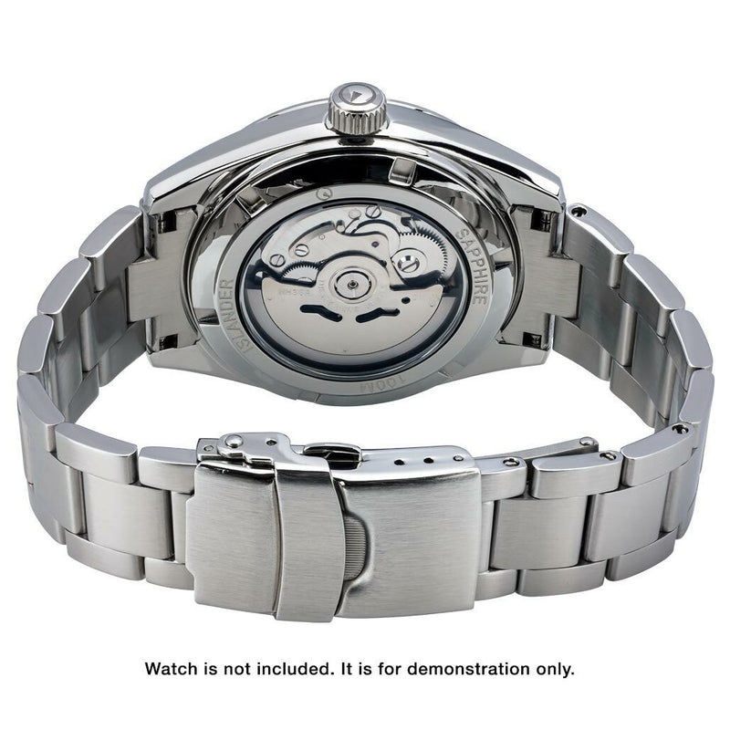 Islander 20mm Brushed Solid-Link Watch Bracelet for Islander ISL-54 and Melville GMT #BRAC-11