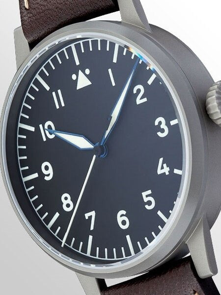 Laco Westerland 45MM Type A Dial Swiss Mechanical Pilot Watch with Sapphire Crystal #861750