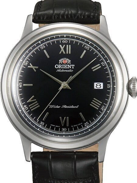 Orient Bambino 2nd-Gen Automatic Dress Watch with Black Dial