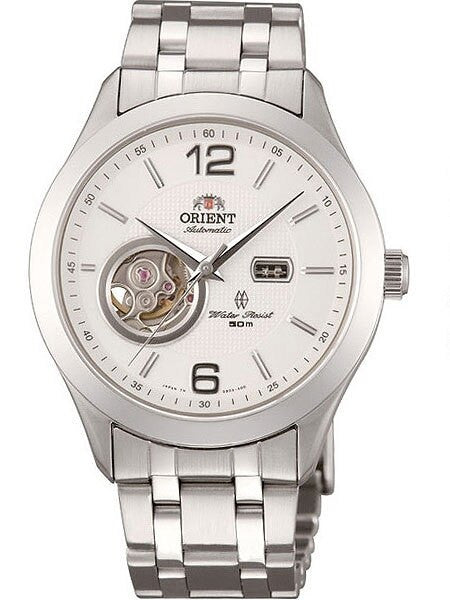 SCRATCH AND DENT - Orient Golden Eagle Open Heart Automatic Watch with Sapphire Crystal #CDB05001W-SND