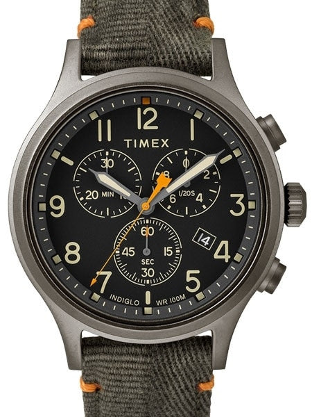 Timex 42mm Allied Quartz Chronograph Watch with INDIGLO Night-Light #TW2R60200VQ