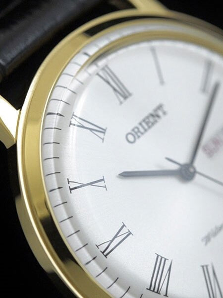Orient Capital 2 Quartz Analog Dress Watch with Day and Date #UG1R007W