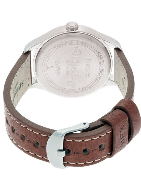 Timex 38mm Waterbury Quartz Watch with Black Dial and INDIGLO Night-Light #TW2P84600ZA