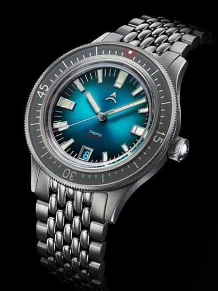 Axios Flagship 40 Victory 200-Meter Automatic Dive Watch with Box AR Sapphire Crystal #AX-03