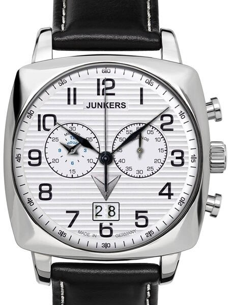 Junkers 1st Atlantic Flight East-West, Big Date Chronograph Watch #6486-1