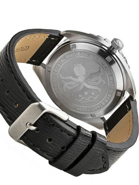 PHOIBOS Eagle Ray 300-Meter Automatic Dive Watch with Double Dome AR Sapphire Crystal #PY017A