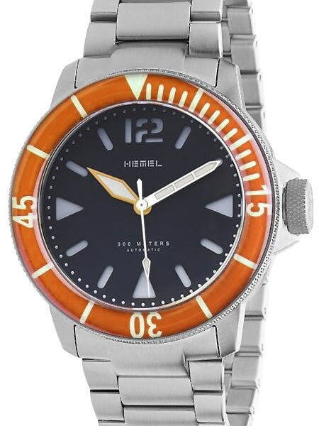 HEMEL 300-Meter Automatic Dive Watch with Luminous Bezel and AR Sapphire Crystal #HD1-04