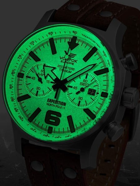 Vostok-Europe Expedition North Pole Chronograph with Fully Luminous Dial #5957241