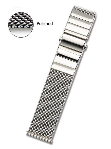 Vollmer Polished Mesh Bracelet #0503SH4 (20mm)