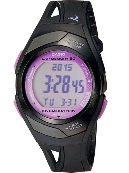 Casio Sport Runners Watch with 60 Lap Memory, Pace Signal, and