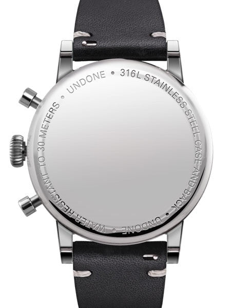 Scratch and Dent - Undone Speedy Two-Eye, MechaQuartz Chronograph with 60-Minute Stopwatch #Speedy