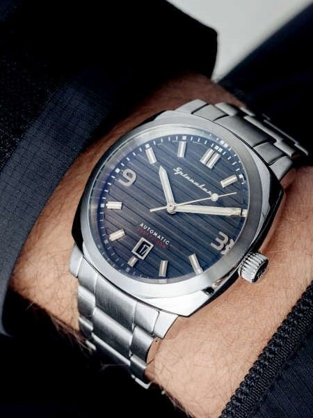 Spinnaker Hull Automatic Sports Watch with 42mm Case and Textured Dial #SP-5073-11