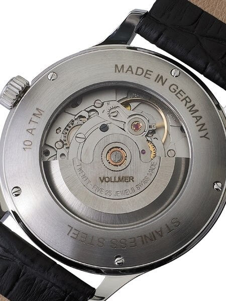 Vollmer V7 Kommandant Swiss ETA Automatic Aviator Officer Watch with Sapphire Crystal