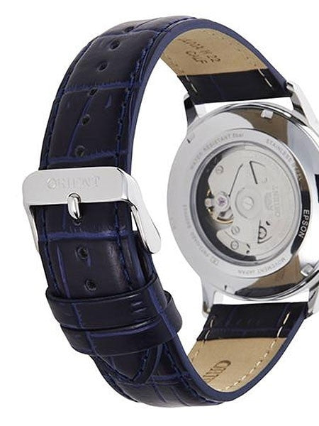Orient Symphony III Automatic Dress Watch with Blue Dial #RA-AC0F06L10A