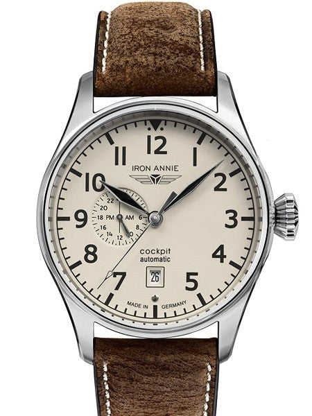 Iron Annie Automatic Watch with 42mm Case and Fully Luminous Dial #5168-3