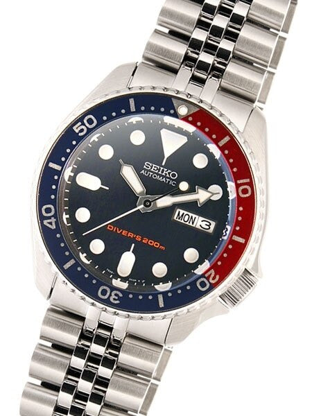 Scratch and Dent - Seiko SKX009 Divers Watch Strapcode Super-J "Louis" Edition with a Domed AR Sapphire Crystal #SKX009 1