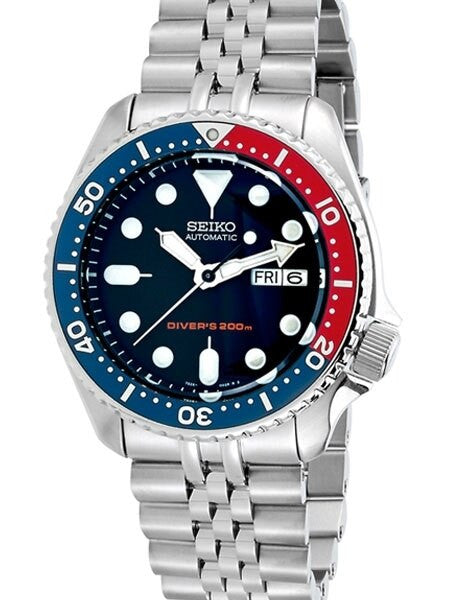 Seiko SKX009 Divers Watch Strapcode Super-J "Louis" Edition with a Double-Domed AR Sapphire Crystal #SKX009