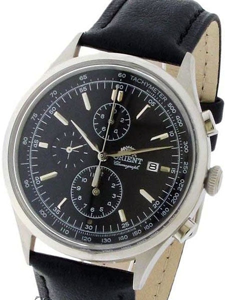 Orient Monterey Quartz Chronograph with 12-Hour Totalizer and Tachymeter #TT0V003B