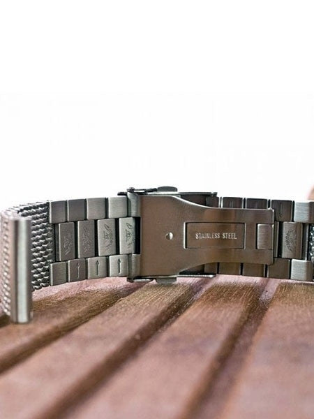 Squale 22mm Deluxe Stainless Steel Mesh Bracelet #2002-Mesh-S (22mm)