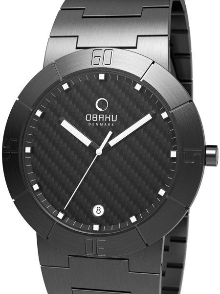 Obaku V140G The World's Slimmest Sport Watch #V140GBBSB — Long