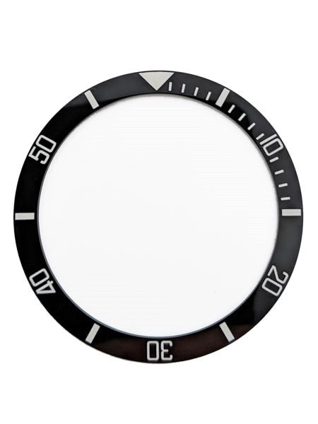 Black Ceramic Luminous Bezel Insert for Seiko SKX007, SKX009, SKX011 #C02-01