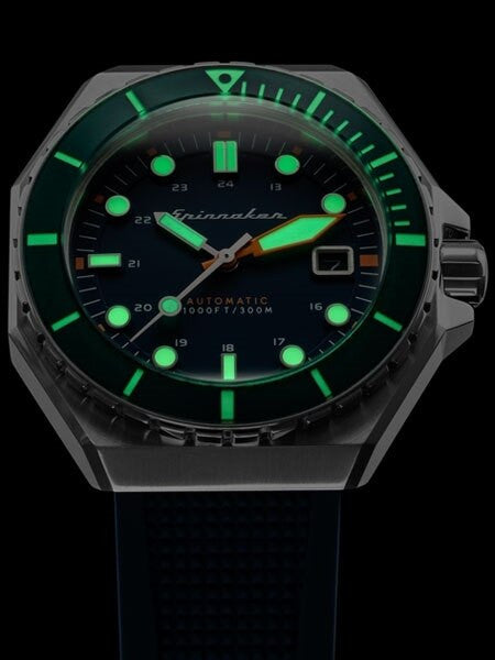 Spinnaker 44mm Dumas Automatic 300-Meter Dive Watch with Luminous Bezel #SP-5070-02