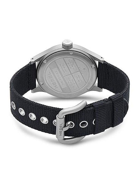 HEMEL S.W.A.T. Swiss ETA Quartz Field Watch with Matte Black Dial and Sapphire Crystal #HM9
