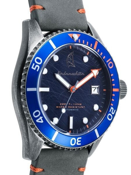 Spinnaker Wreck Automatic Vintage Style Sports Watch with Distressed IP Case #SP-5051-01