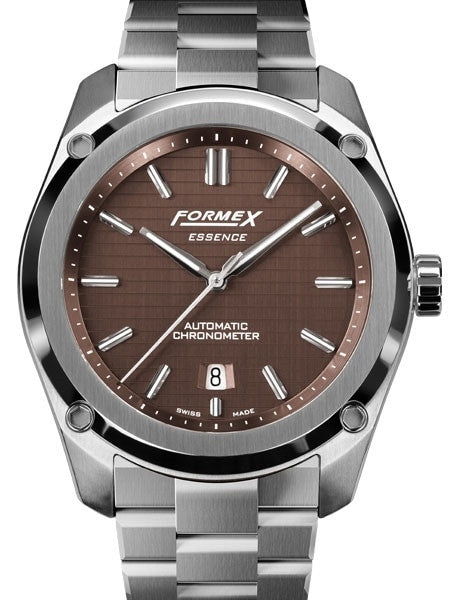 Formex Essence Swiss Automatic Chronometer with Brown Dial #0330.1.6351.100