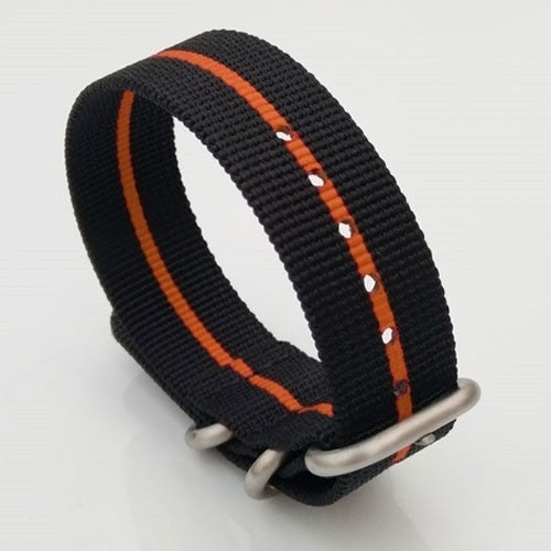 3-Ring Nylon Tactical Field Strap with Matte Finish Steel Buckle #TFS-23-SS