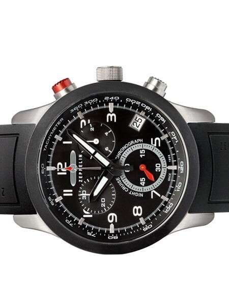 Graf Zeppelin Night Cruise Series Swiss ETA Quartz Chronograph #7292-2