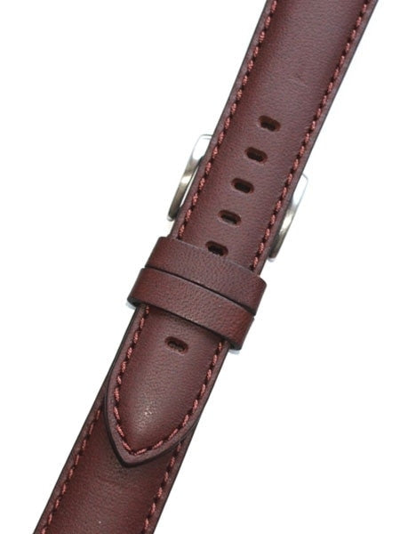 Horween Brown Calfskin Leather with Stainless Steel Buckle #INS-HOR-ESX02