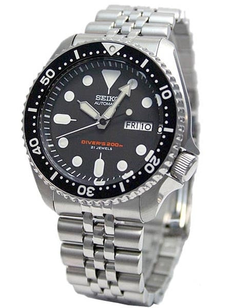 Scratch and Dent - Seiko Automatic Dive Watch with Stainless Steel Bracelet #SKX007K2 13