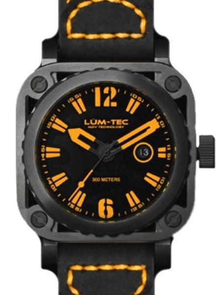 Lum-Tec G7 Watch with Sapphire Crystal and Skeletal Case Design #G7
