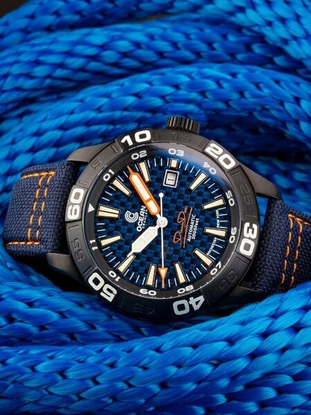 Ocean Crawler Dream Diver Swiss Automatic Watch with Domed AR Sapphire Crystal #CD-721