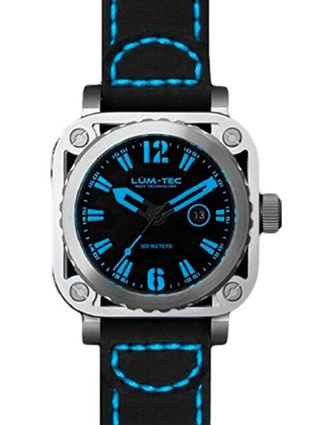 Lum-Tec G5 Watch with Sapphire Crystal and Skeletal Case Design #G5