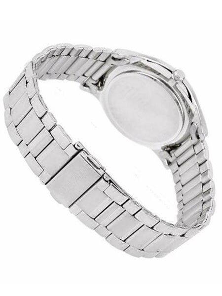 Citizen Thin Quartz Dress Watch with White Dial and SS Bracelet #BD0041-89A